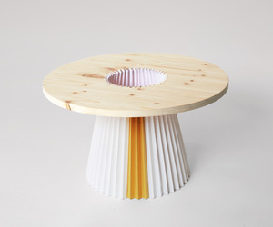 Paper coffee table