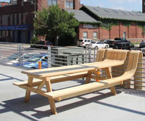 Picnic Table by Michael Beitz