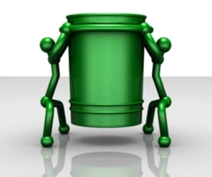 Plant Pots or Litter Bins by JAKI