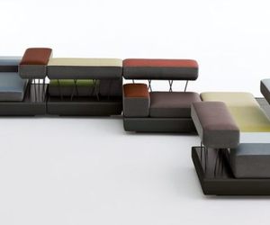 Plot modular seating by osko+Deichmann for Brunner