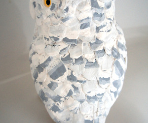 Porcelain Owl Scupture