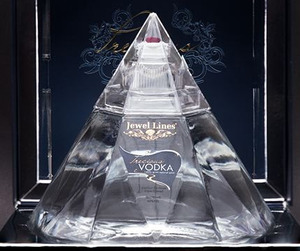 Precious Vodka With A Real Gem In Each Bottle