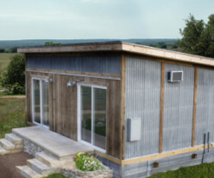 Reclaimed Space: cabins made from salvaged materials