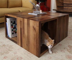 Reclaimed Wine Oak Modular Cubes