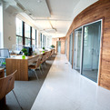 Reclaimed-wood-used-for-green-bank-wall-s