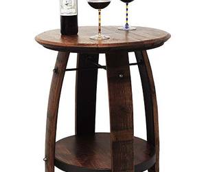 Recycled Wine Barrel Table