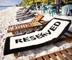 Reserved Beach Towel