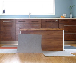 Retractable-kitchen-island-controlled-by-iphone-video-m