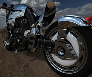 Retro Harley Davidson By Brent Beggs