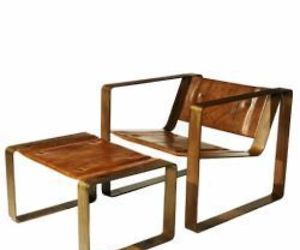 Rogan Square Chair and Ottoman