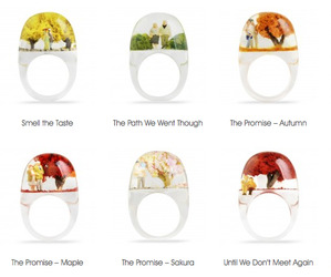 Romance in Resin Rings