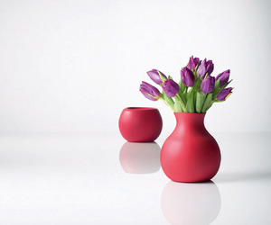 Rubber, Unique Flower Vase by Menu