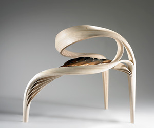 Sculputural Wooden Furniture by Joseph Walsh