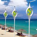 Sea-and-land-breeze-powered-beach-lamp-s