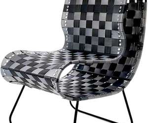 Seatbelt chair by Adam Barron