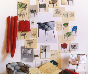 Serpentine-a-chair-with-a-pillow-woven-by-nalet-eleonore-m