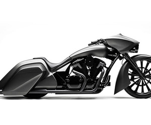 Slammer Bagger Custom Honda VT1300 