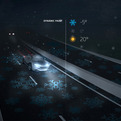 Smart-highway-communicates-driving-conditions-s