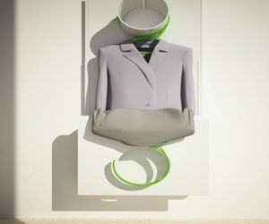 Smart storage bag coat hanger