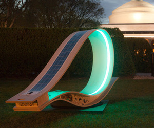 SOFT Rocker charges your electronics while you relax