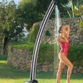 Solar-powered-garden-water-shower-s