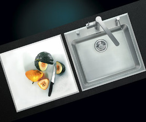 Solidart-sink-with-cutting-surface-m