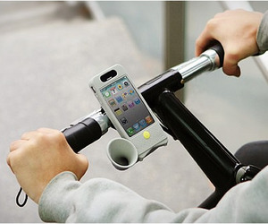 Sound Amplifying Horn Bike Case for Apple iPhone 4