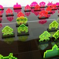Space-invader-chess-set-laser-cut-from-acrylic-s