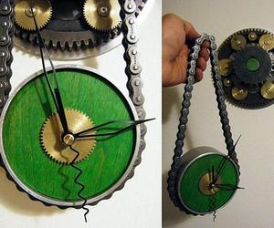 Steampunk wall clock