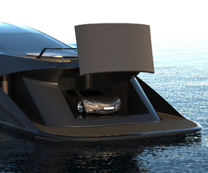 Superyacht Comes With Custom Supercar