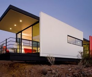 Sustainable Prefab Home by students at Taliesin West