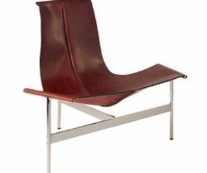 T leather sling series chairs