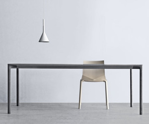 The Boiacca, Concrete Dining Table by LucidiPevere