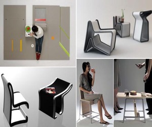 The Chair Doubles as A Table
