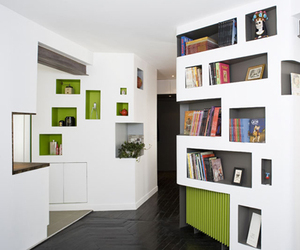 The “Front and Back” Apartment in France by h2o Architects