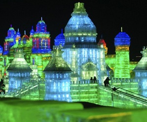 The Harbin International Ice and Snow Festival in China