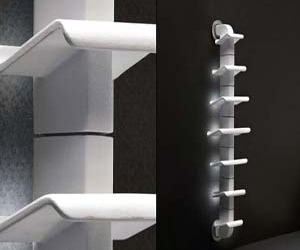 The Schiena:  Backbone Bookshelves by Pietro Travaglini