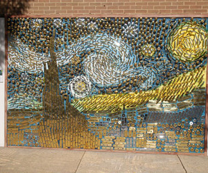 The Starry Night Mural by David van Go-berg