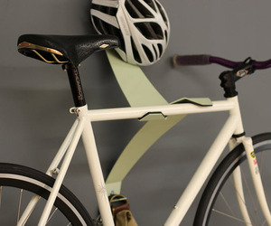 The Valet, Unique Bicycle Storage System by Reclamation Art