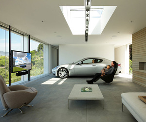 Toys for Boys: Dream Garage for a Dream Car (Video)
