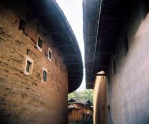 Tulou Rammed Earth Buildings