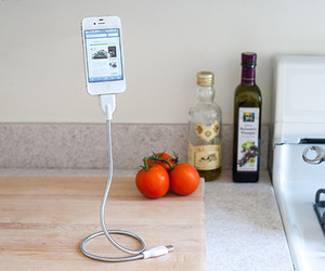 Twisty-curvy-charging-device-dock-and-tripod-for-iphone-m
