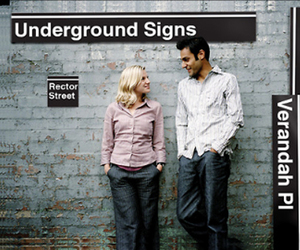 Classic New York Subway Signs from Underground Signs