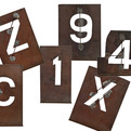 Vintage-solid-copper-number-letter-stencils-at-reliquecom-s