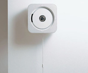 Wall Mounted CD Player by Naoto Fukasawa for Muji