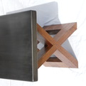 Walnut-and-steel-end-table-s