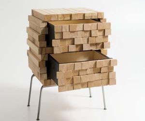Wooden Heap : Secret Box Storage by Boris Dennler