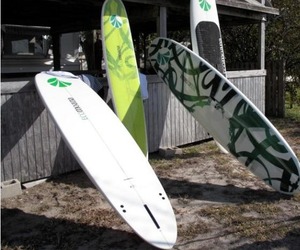 "Yellow is Green" Surfboards from Ecomoana