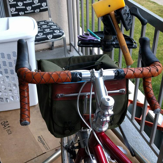 handlebar leather wrap