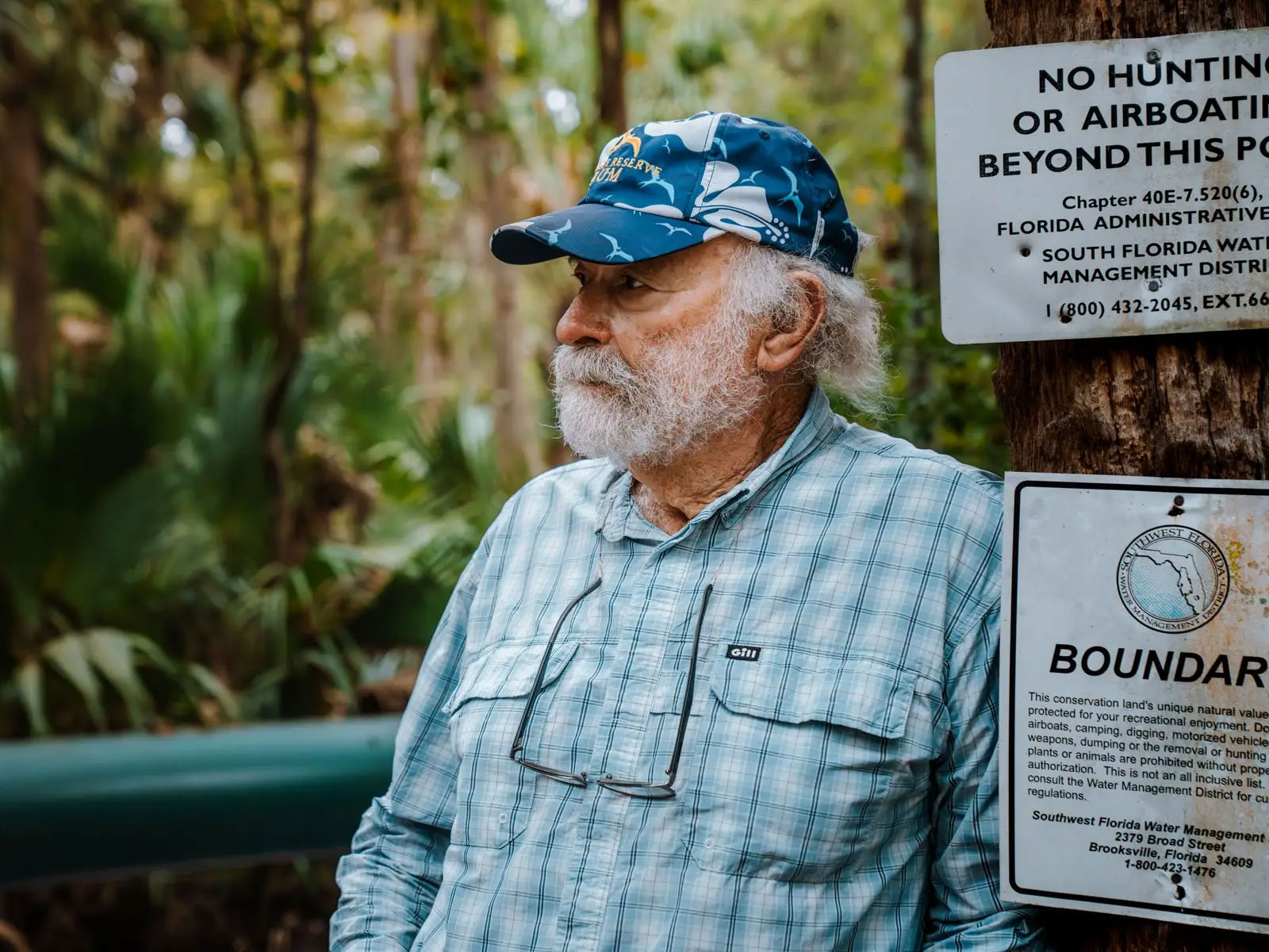 Flip Pallot in the wilderness